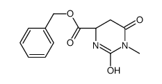 (S)-BENZYL 1-METHYL-2,6-DIOXOHEXAHYDROPYRIMIDINE-4-CARBOXYLATE结构式