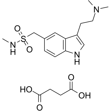 琥珀酸舒马普坦结构式