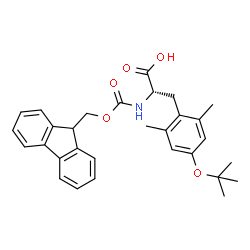 Fmoc-Tyr(2,6-Me2,4-tBu)-OH Structure
