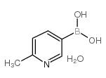 3-甲基吡啶-5-硼酸水合物结构式