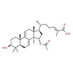 灵芝酸TN结构式