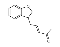 (E)-5-(2,3-dihydrobenzofuran-3-yl)pent-3-en-2-one结构式
