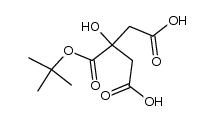 3-(叔丁氧羰基)-3-羟基戊二酸结构式