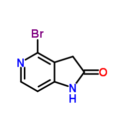 4-Bromo-5-aza-2-oxindole Structure