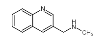 N-METHYL-1-(QUINOLIN-3-YL)METHANAMINE HYDROCHLORIDE Structure