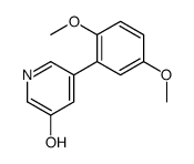 5-(2,5-dimethoxyphenyl)pyridin-3-ol Structure