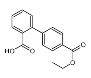 2-(4-ethoxycarbonylphenyl)benzoic acid Structure