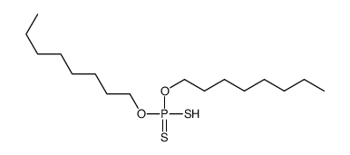 dioctoxy-sulfanyl-sulfanylidene-λ5-phosphane结构式
