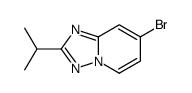 7-溴-2-(丙-2-基)-[1,2,4]三唑并[1,5-a]吡啶结构式