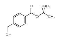 4-(羟基甲基)苯甲酸叔丁酯结构式