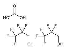 carbonic acid,2,2,3,3,3-pentafluoropropan-1-ol Structure