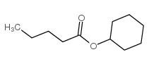 戊酸环己基酯结构式