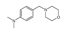 N,N-dimethyl-4-(morpholin-4-ylmethyl)aniline Structure