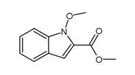 methyl 1-methoxy-1H-indole-2-carboxylate Structure