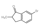 6-Bromo-2-methyl-1-indanone Structure