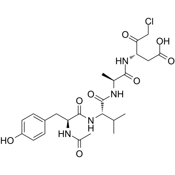 半胱天冬酶-1 抑制剂 II结构式