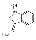 1-hydroxy-2,1-benzoxarsol-3-one,hydrate Structure