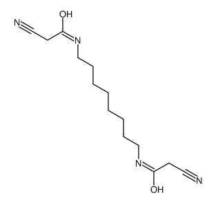 2-cyano-N-[8-[(2-cyanoacetyl)amino]octyl]acetamide structure