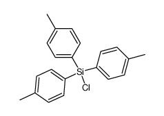 chlorotris(p-methylphenyl)silane Structure