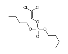 dibutyl 2,2-dichlorovinyl phosphate Structure