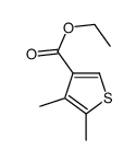 Ethyl 4,5-dimethyl-3-thiophenecarboxylate结构式