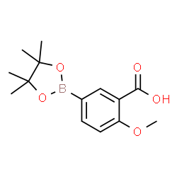3-Carboxy-4-methoxyphenylboronic acid pinacol ester Structure