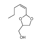(E)-2-hexen-1-al glyceryl acetal Structure