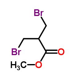 Methyl 3-bromo-2-(bromomethyl)propanoate Structure