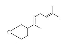 6-methyl-3-(6-methylhepta-2,5-dien-2-yl)-7-oxabicyclo[4.1.0]heptane结构式
