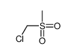 Methane, chloro(Methylsulfonyl)- Structure