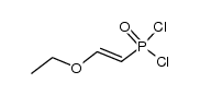 2-ethoxyvinyl phosphonic acid dichloroanhydride Structure