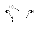 2-(hydroxyamino)-2-methylpropane-1,3-diol结构式