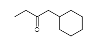 1-cyclohexyl-butan-2-one Structure