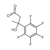 Pentafluor-α-methyl-α-nitromethylbenzylalkohol结构式
