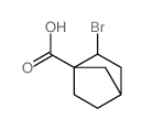 Bicyclo[2.2.1]heptane-1-carboxylicacid, 2-bromo-, (1R,2R,4S)-rel- Structure