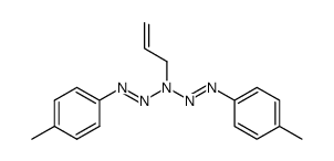 3-allyl-1,5-di-p-tolyl-pentaaza-1,4-diene结构式