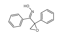 phenyl-(2-phenyl-oxiranyl)-methanone oxime结构式