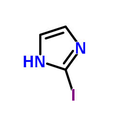 2-碘咪唑结构式
