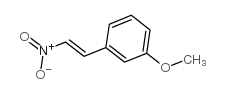 1-(3-甲氧苯基)-2-硝基乙烯结构式