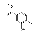 3-羟基-4-甲基-苯甲酸甲酯结构式