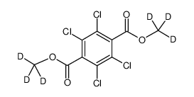 氯酞酸二甲酯-D6结构式