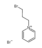 1-(3-bromopropyl)pyridinium bromide结构式