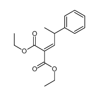 diethyl 2-(2-phenylpropylidene)propanedioate Structure