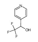 2,2,2-trifluoro-1-(pyridin-4-yl)ethan-1-ol Structure