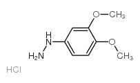3,4-二甲氧基苯肼盐酸盐结构式
