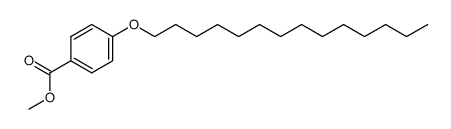4-(Tetradecyloxy)benzoic acid methyl ester Structure