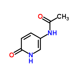 N-(1,6-二氢-6-氧代-3-吡啶)乙酰胺结构式