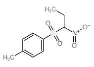 1-methyl-4-(1-nitropropylsulfonyl)benzene Structure