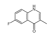 6-fluoro-3-methylquinolin-4-ol Structure