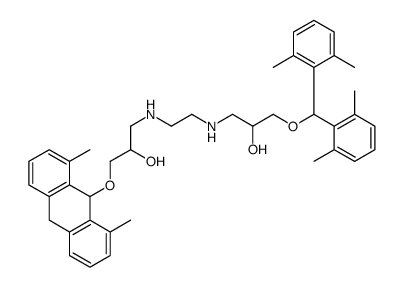 1,1,14,14-Tetrakis(2,6-dimethylphenyl)-2,13-dioxa-6,9-diazatetrad ecane-4,11-diol Structure